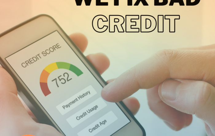 we fix bad credit