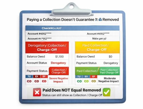 Paying a Collection Won’t Remove It — The Truth About “Paid” vs “Derogatory” Accounts