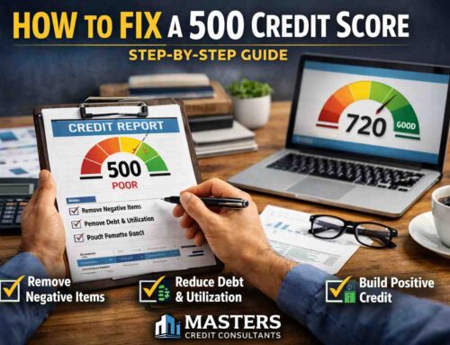 How To Fix a 500 Credit Score FAST (Step-by-Step Guide That Actually Works in 2026)