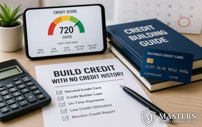 How to build credit with no credit history using secured credit cards, credit builder loans, and smart financial tools in 2026