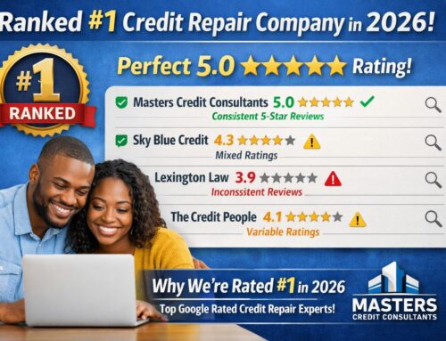 Why Masters Credit Consultants Is Ranked #1 in 2026 (Google Ratings Comparison That Will Surprise You)