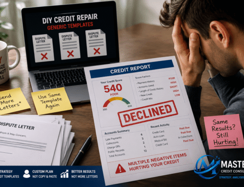 DIY Credit Repair May Be Hurting Your Credit: Why Strategy Matters More Than Templates
