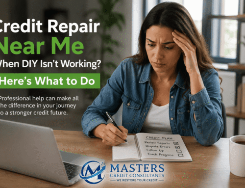 Credit Repair Near Me When DIY Isn’t Working? Here’s What to Do