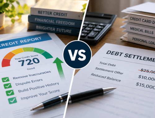 Credit Repair vs. Debt Settlement: What’s the Difference?